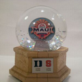 Custom Snow Globe/ Water Globe - 2D Sport/ Anniversary Image (Imprinted Gla